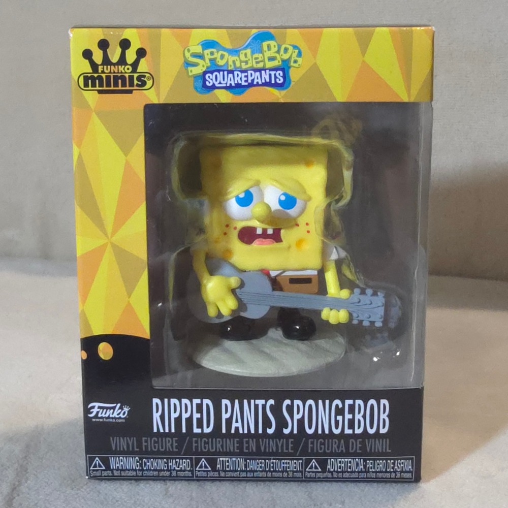 Funko‎ Minis SpongeBob SquarePants Ripped Pants Vinyl Figure Nickelodeon